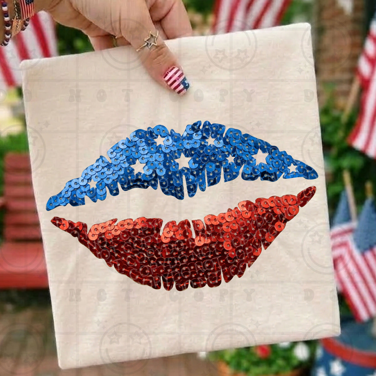 Sequin Lips - TRANSFER (HW)