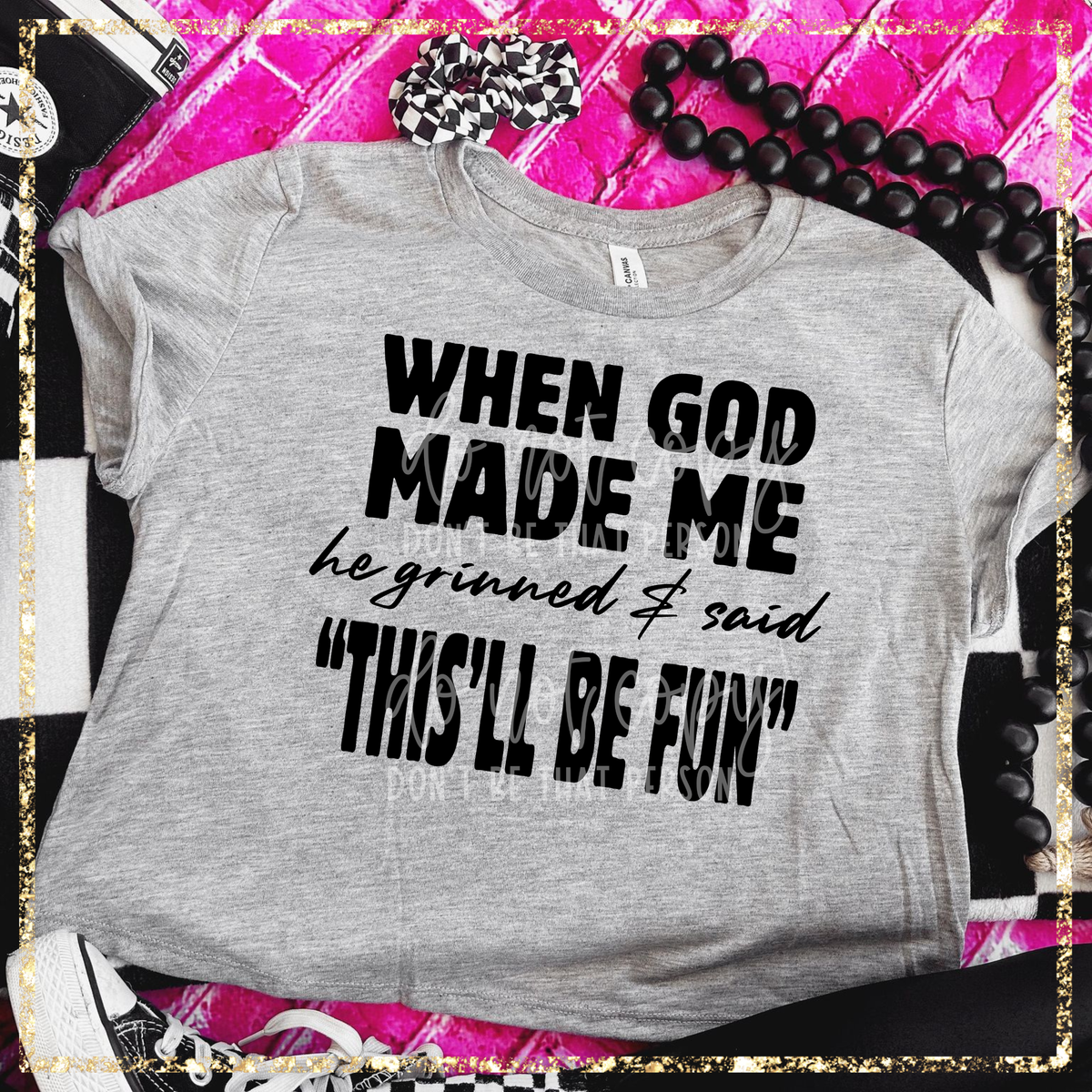 When God Made Me - Transfers (IM)