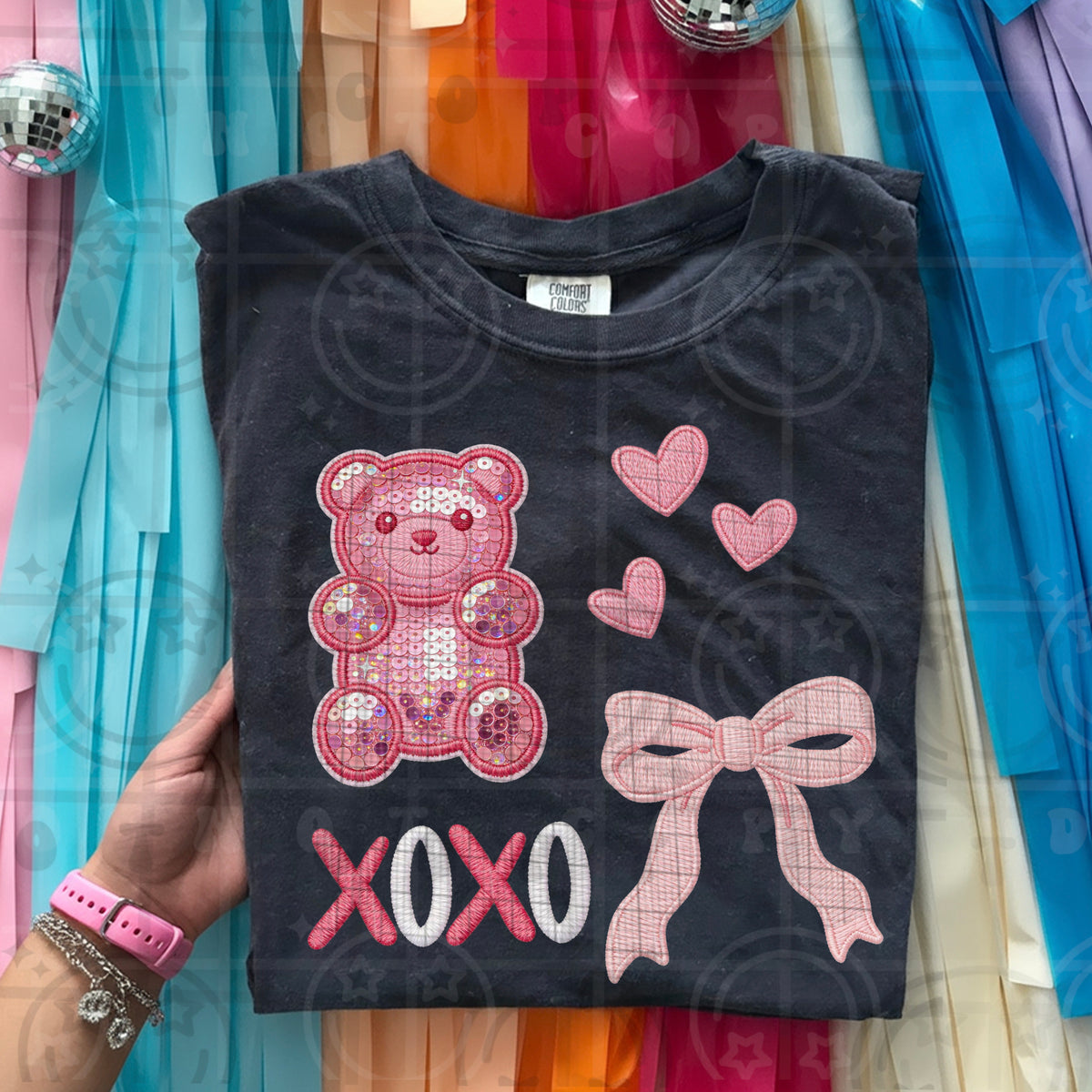 Pink Gummy Bear - TRANSFER (HW)