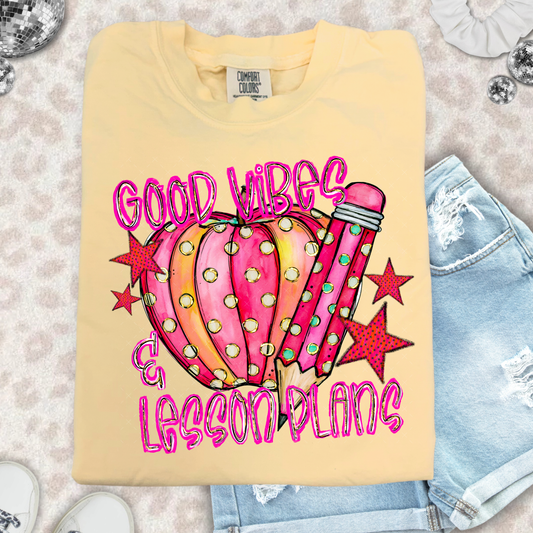 Good Vibes & Lesson Plans -  Transfers (JBD)