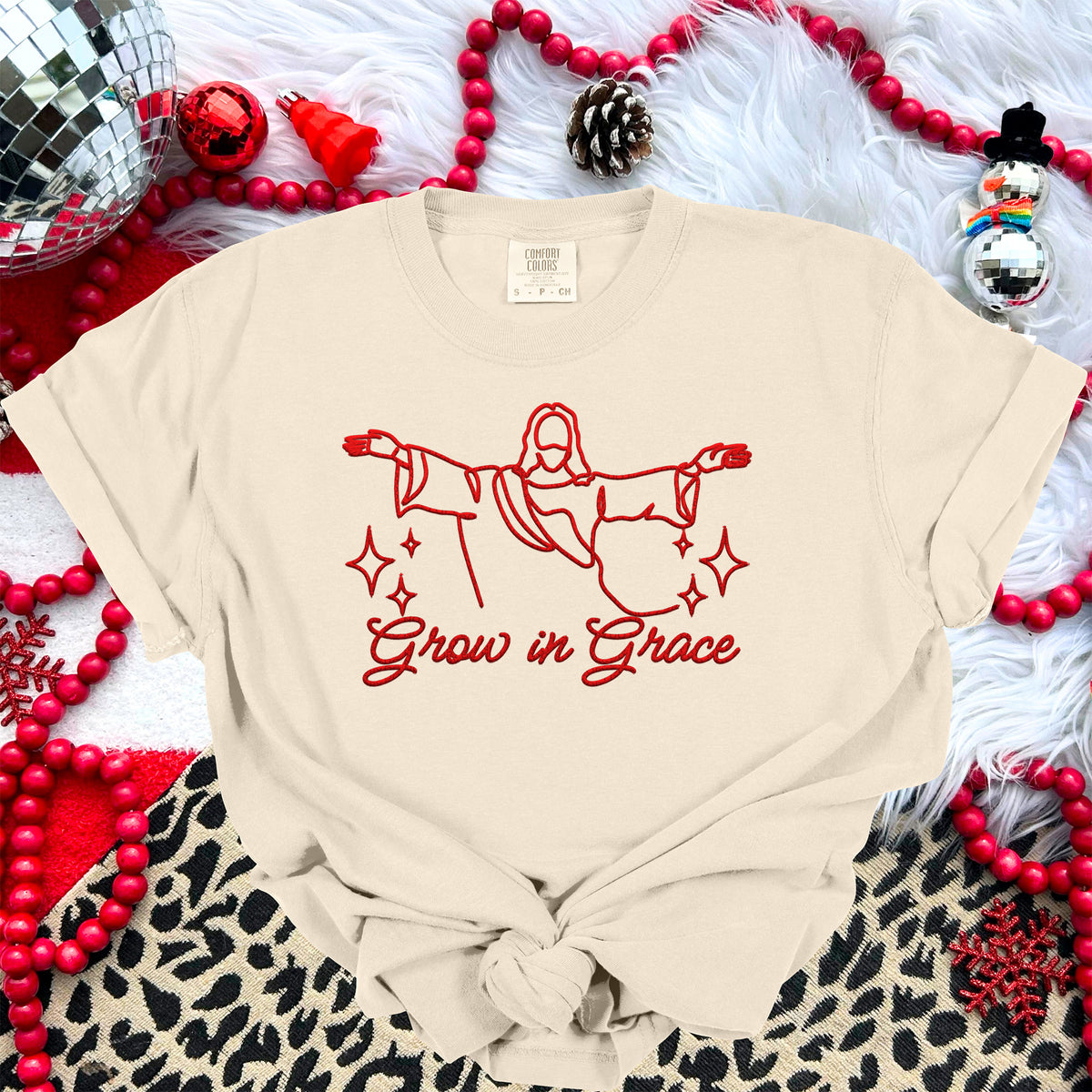 Grow in Grace Red  - TRANSFER (RT)