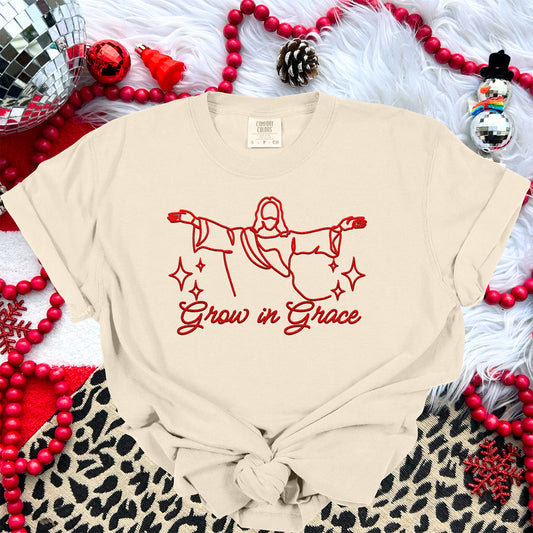 Grow in Grace Red  - TRANSFER (RT)