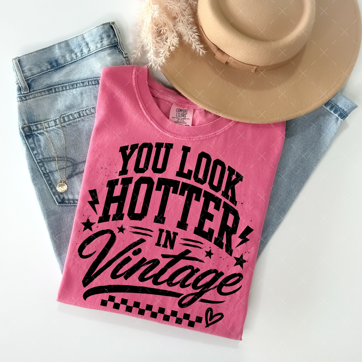 You Look Hotter In Vintage -  TRANSFER (SBB)