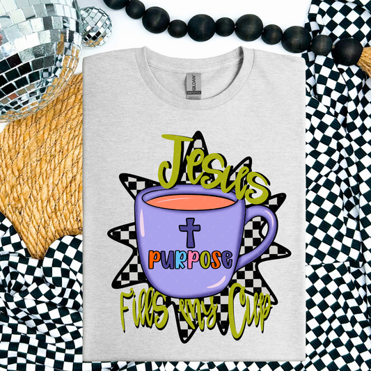 Jesus Fills My Cup -  Transfers (OY)