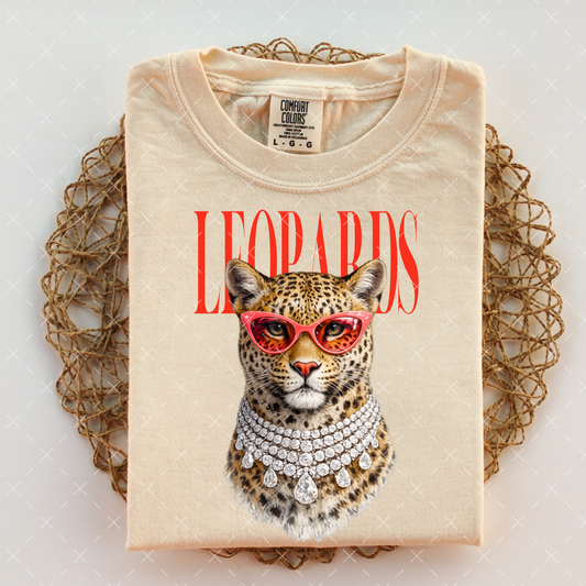 Leopards  / Red -  Transfers (CC)
