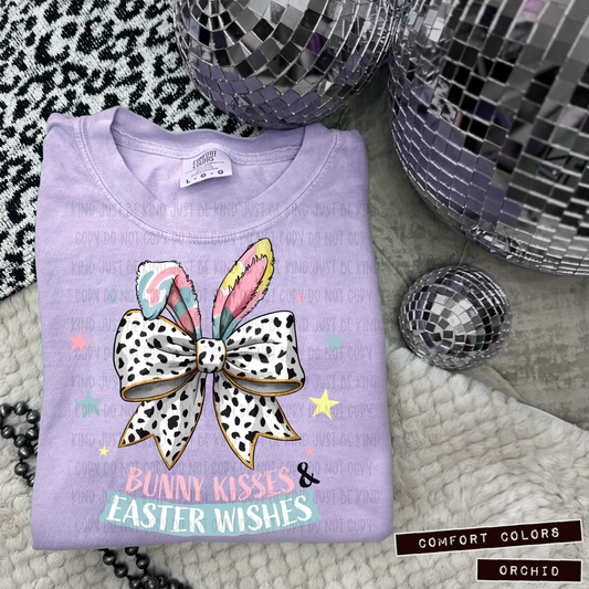 Bunny Kisses Easter Wishes -  TRANSFERS (KPI)