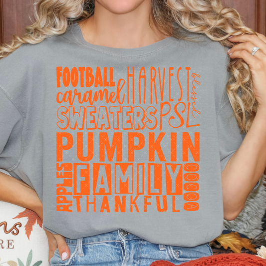 Football Sweaters Pumpkins / Orange  - Transfers (CST)