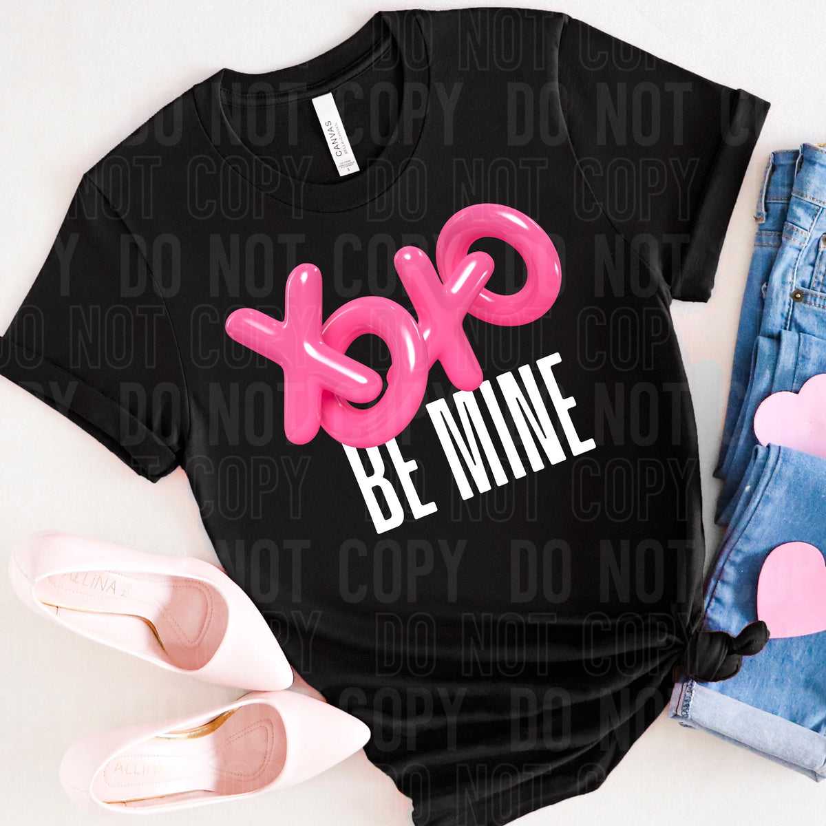 XOXO Be Mine (WHITE)- TRANSFERS (SBB)