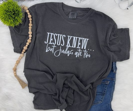 Jesus knew but Judas ate too - COMPLETED TEE