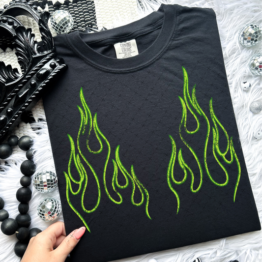 Green Flames  -  Transfers (RHD)