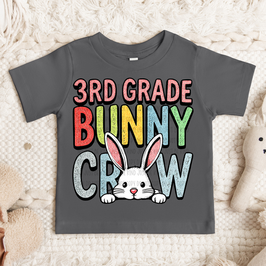 3rd Grade Bunny Crew -  TRANSFERS (B)