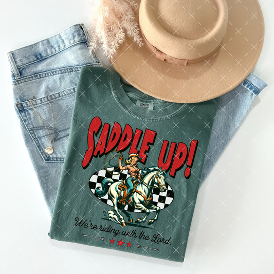 Saddle Up - COMPLETED TEE