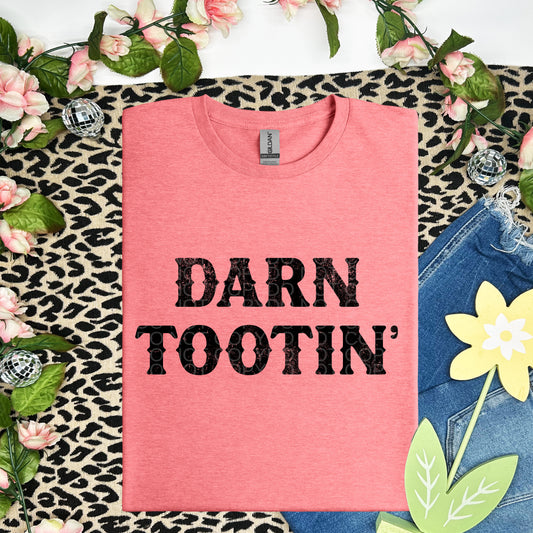 Darn Tootin' Western Various Ink Colors - Transfer (SD)