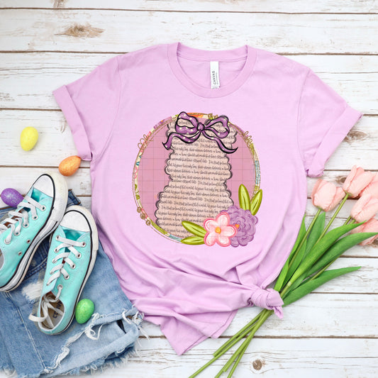 Bunny Circle Frame - TRANSFER (SDD)