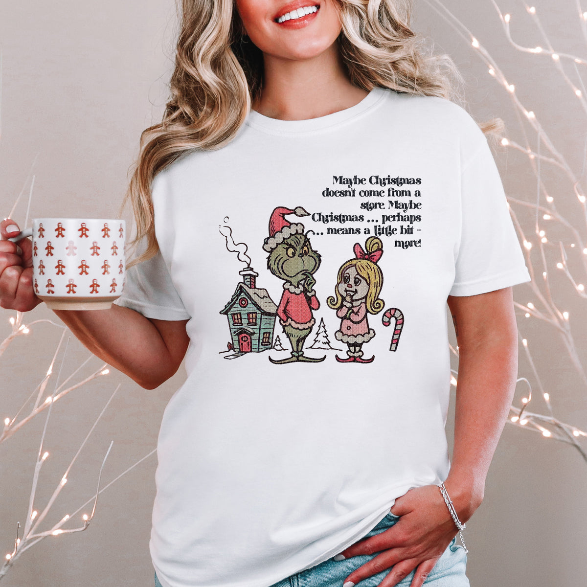 Maybe Christmas Doesn’t Come From a Store Black Ink - TRANSFER (SDD)