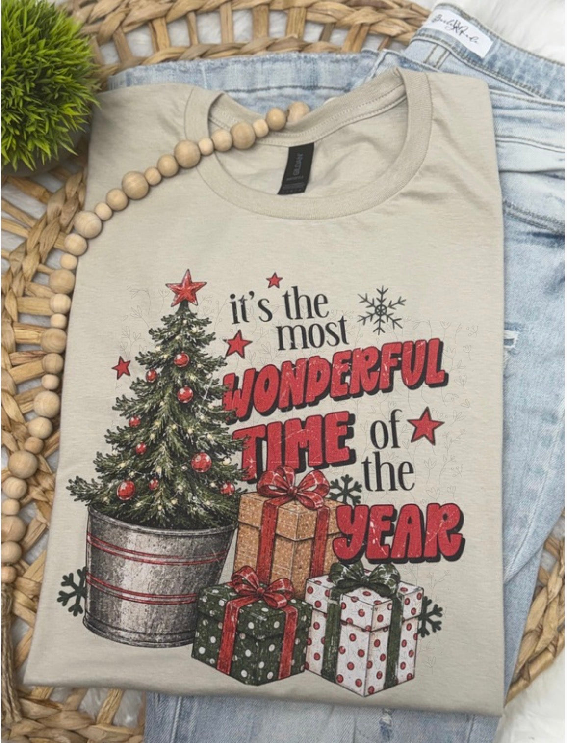 It's The Most Wonderful Time | Sand- COMPLETED TEE