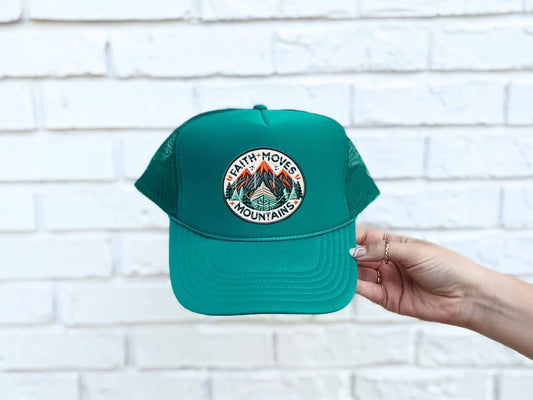 Faith Moves Mountains -Hat Transfer (TE)