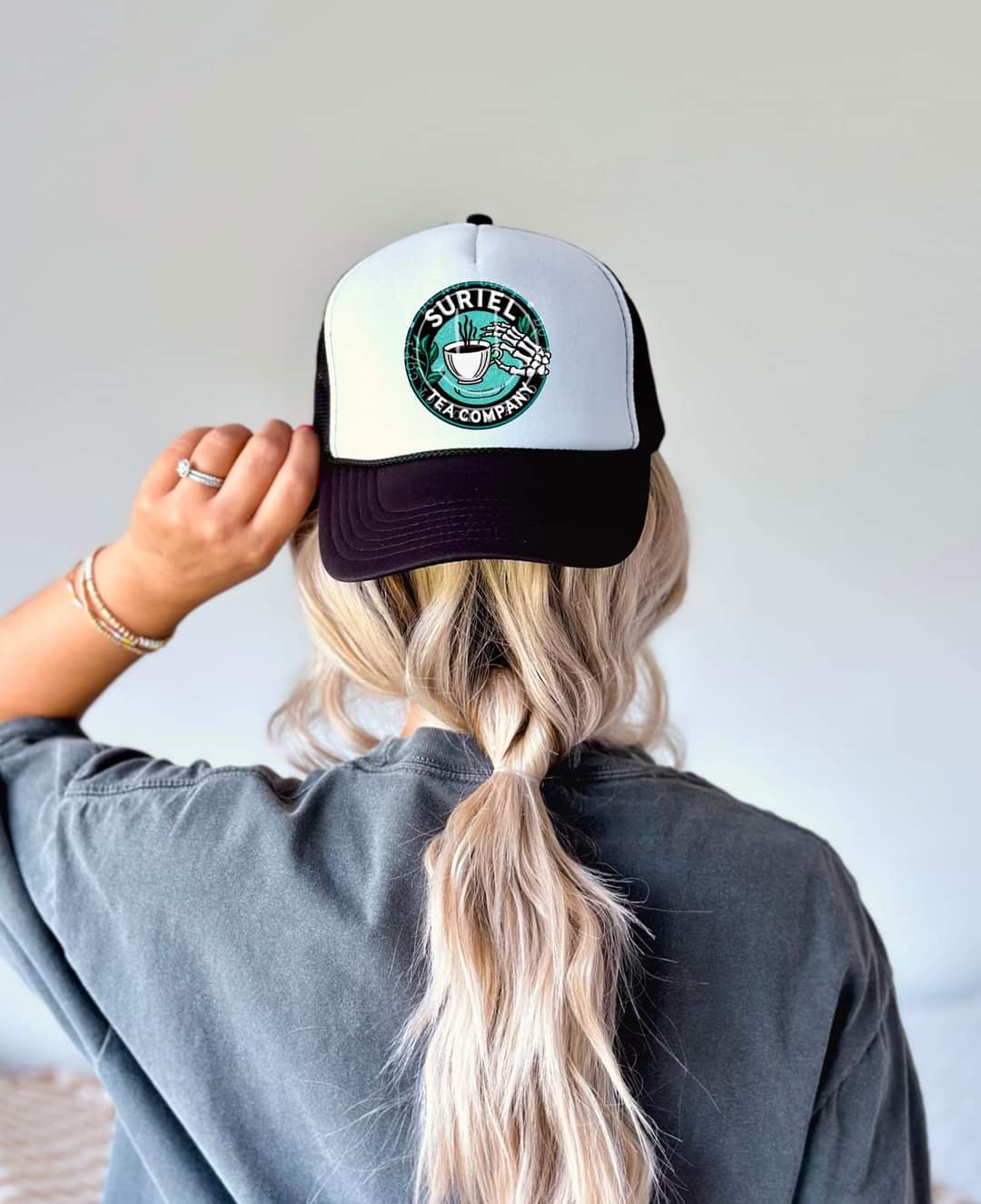 Surely Tea Company -Hat Transfer (TE)