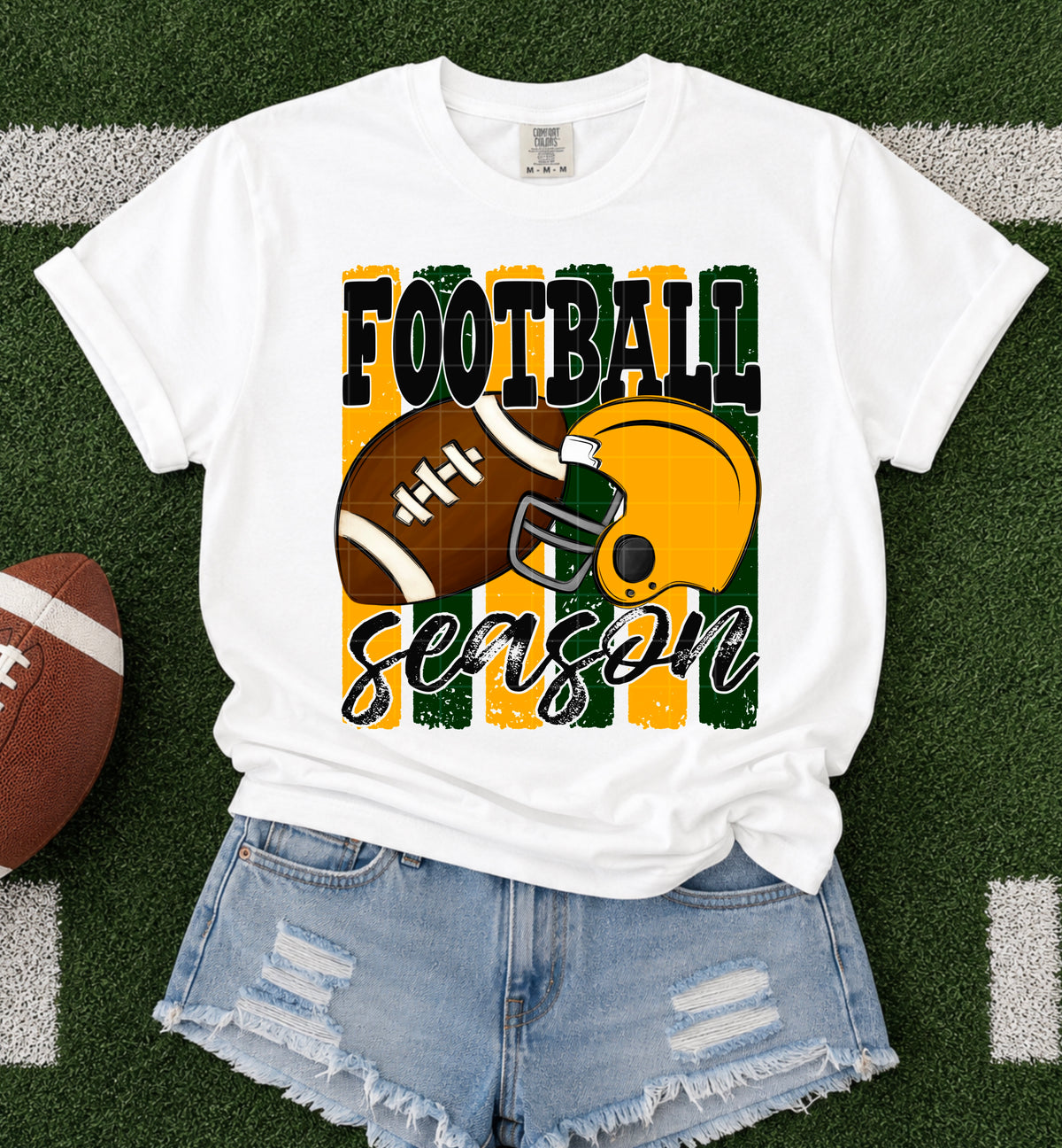 Football Season / Huntergreen & Gold -  TRANSFER (SDD)