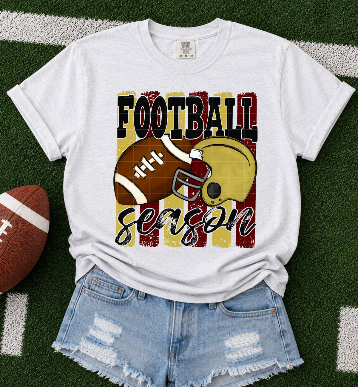 Football Season / Maroon & Old Gold -  TRANSFER (SDD)