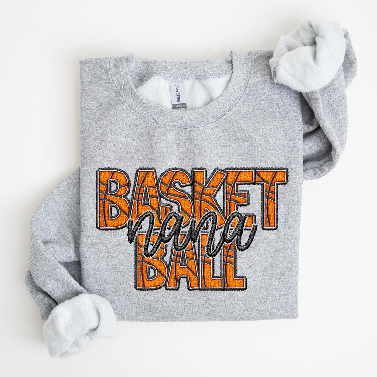 Faux Embroidery Basketball Names  - Transfer (SDD)