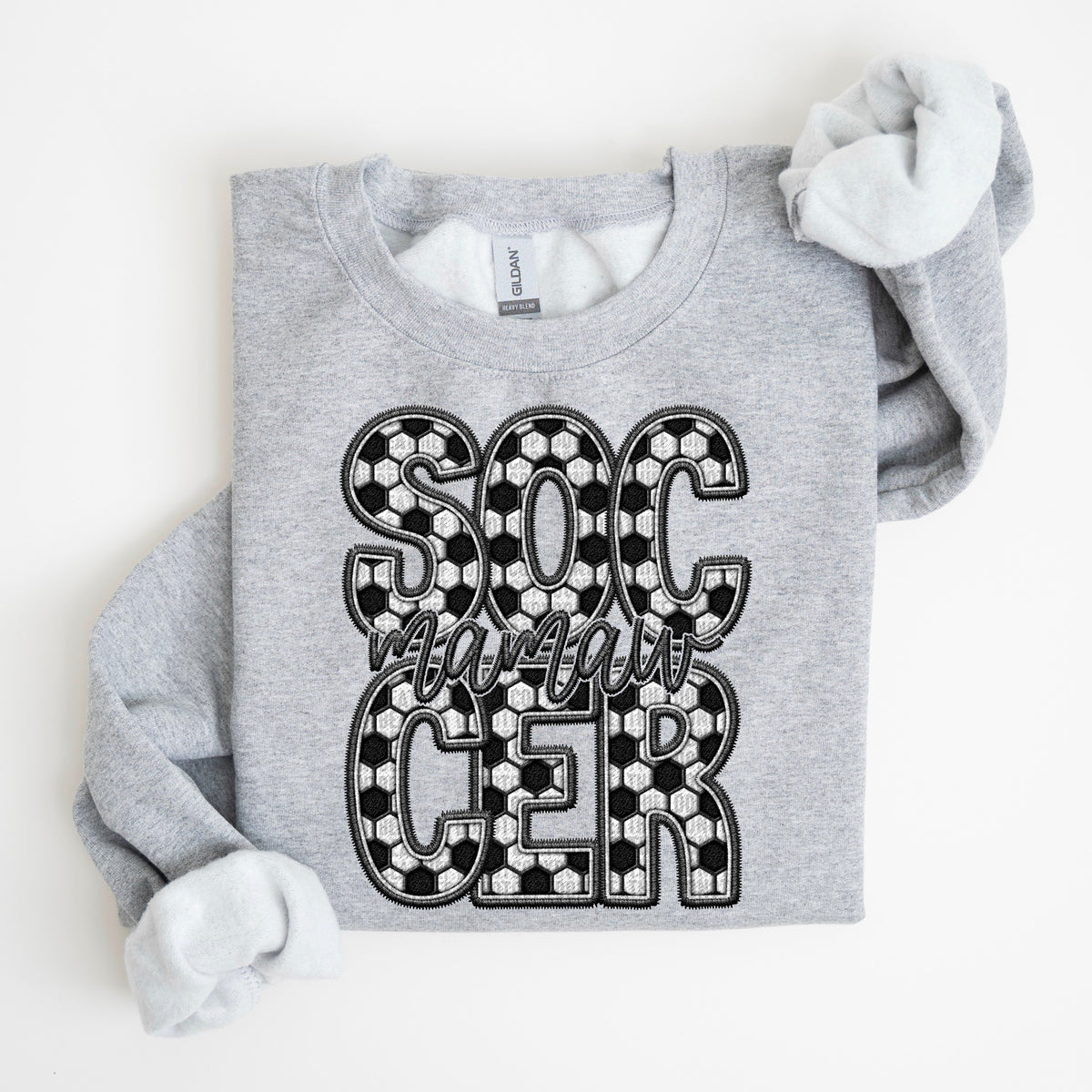 Faux Embroidery Soccer Names  - Transfer (SDD)