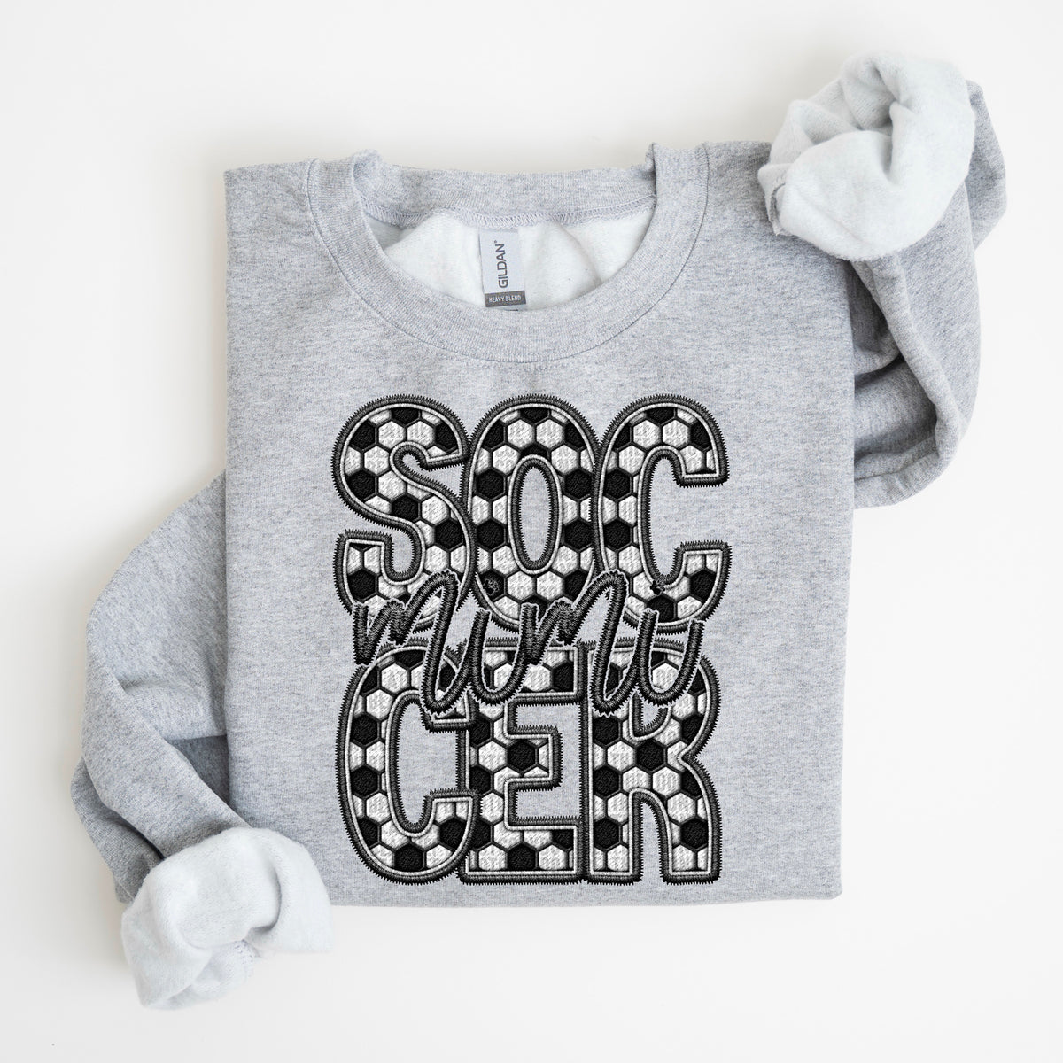 Faux Embroidery Soccer Names  - Transfer (SDD)
