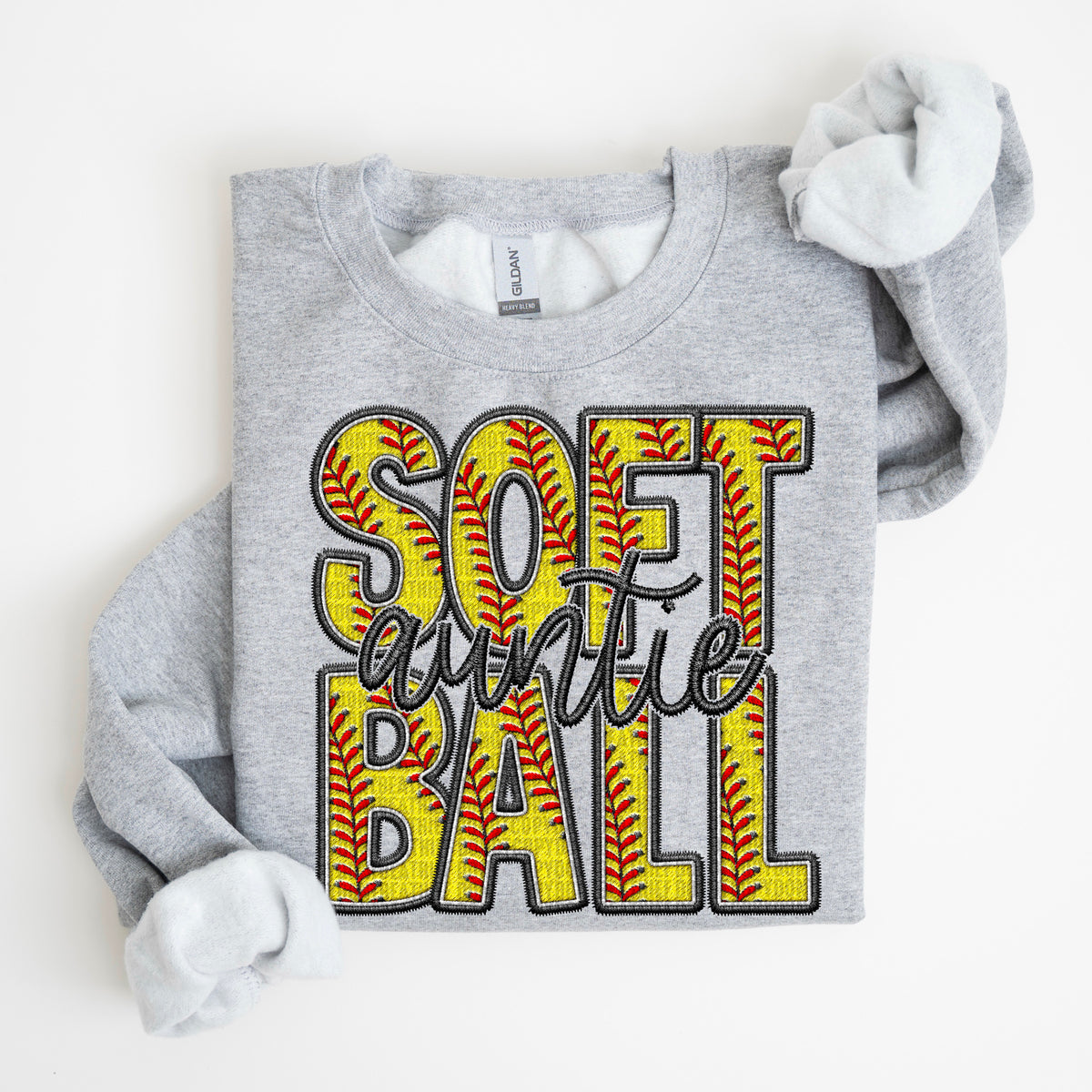 Faux Embroidery Softball Names  - Transfer (SDD)