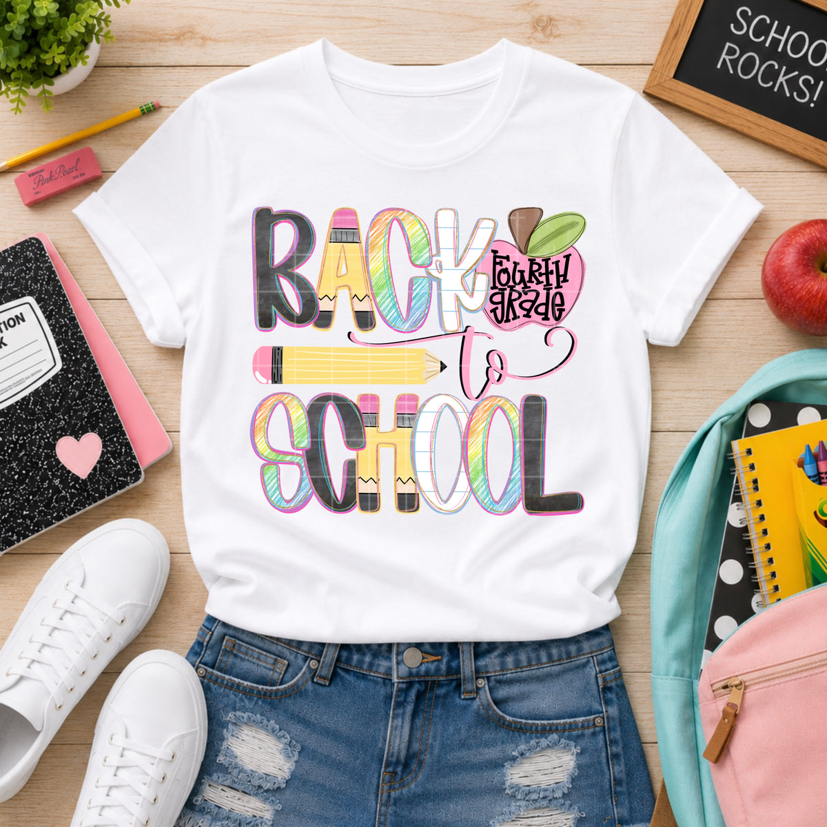 Back To School Fourth Grade  -  TRANSFER (SDD)