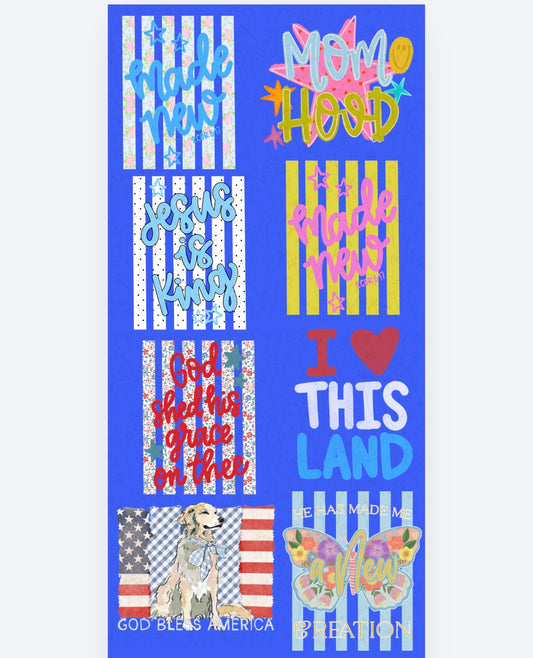 Made New - PRE MADE GANG SHEET