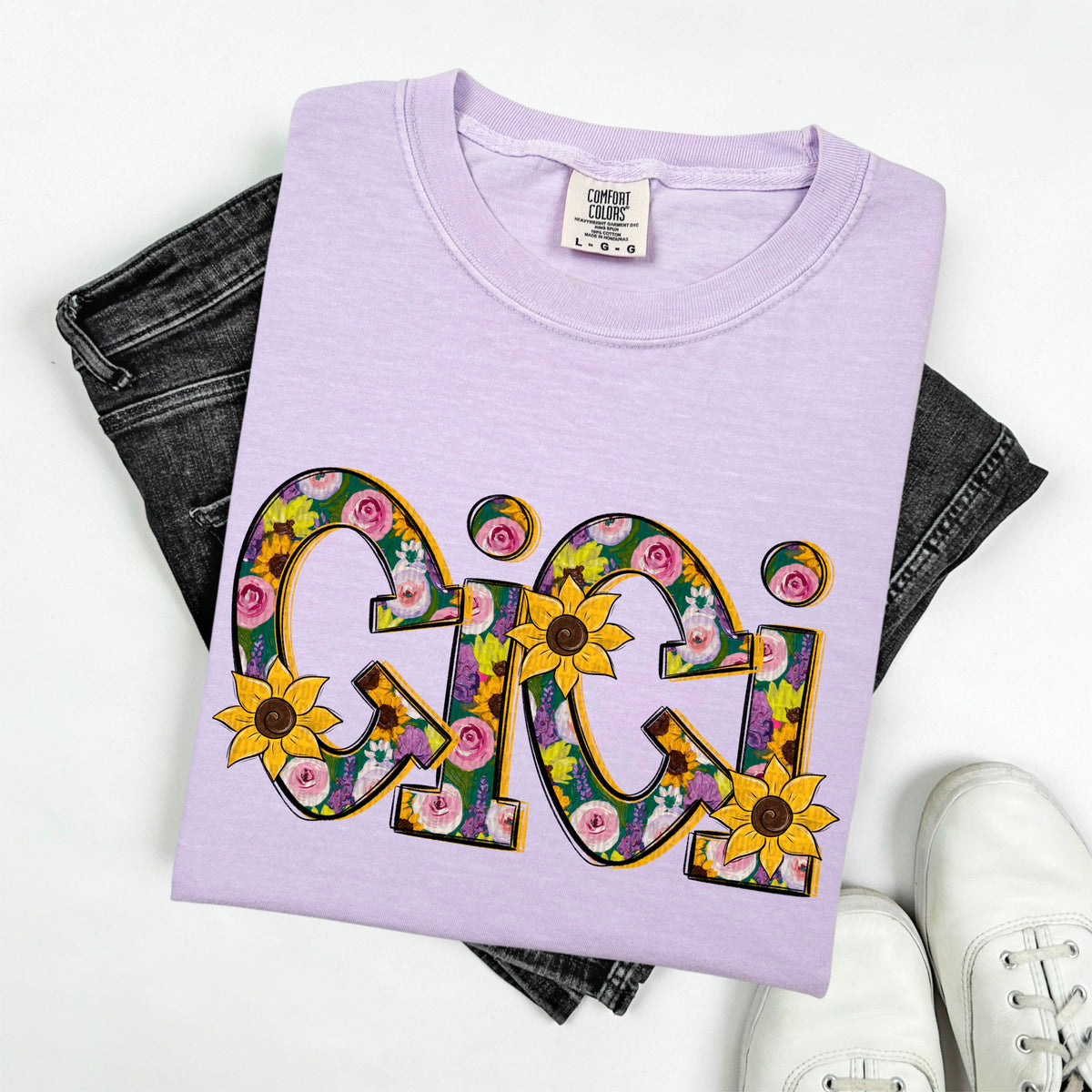 Sunflower With Names - Transfer (SDD)