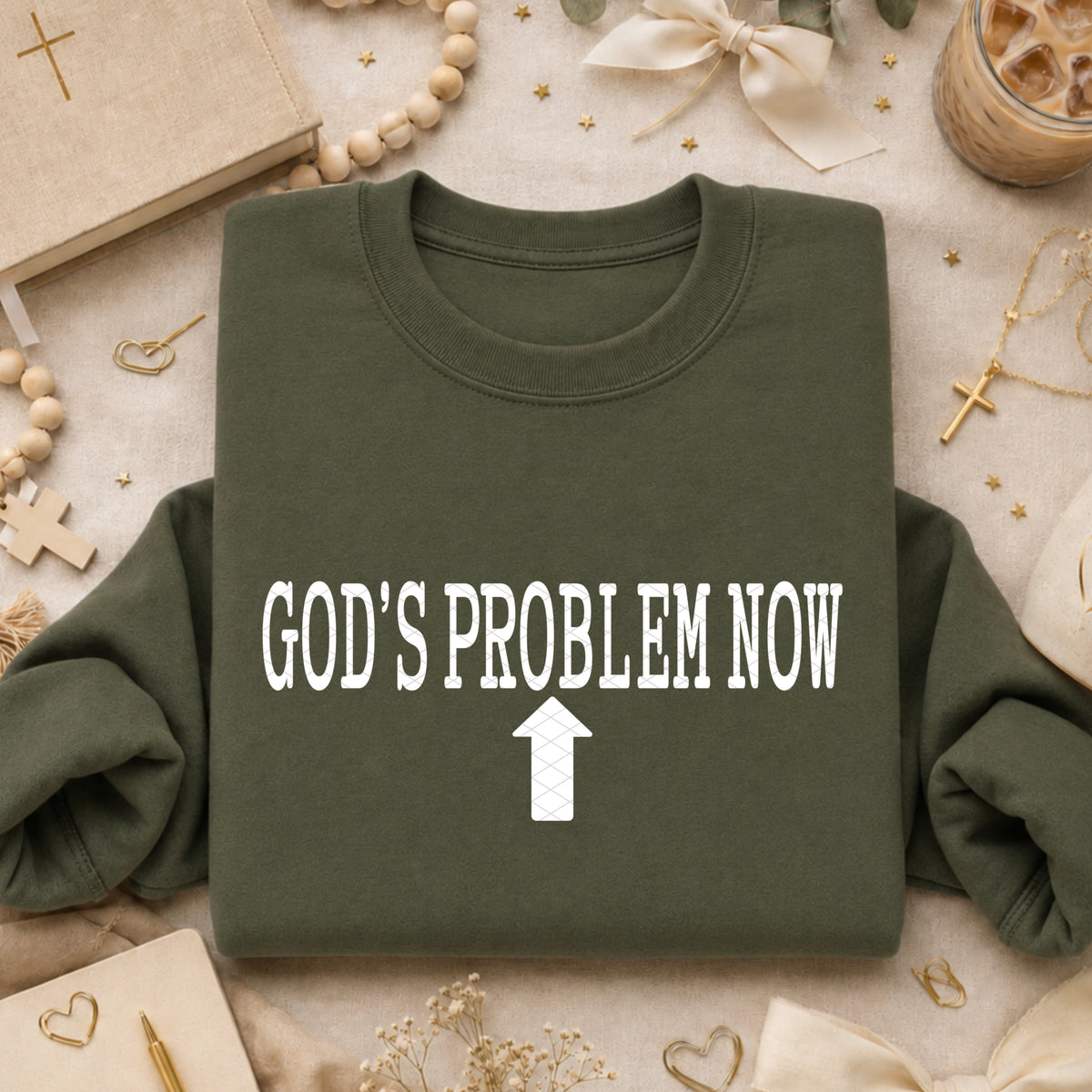 God's Problem Now / White  -  TRANSFER (SDD)