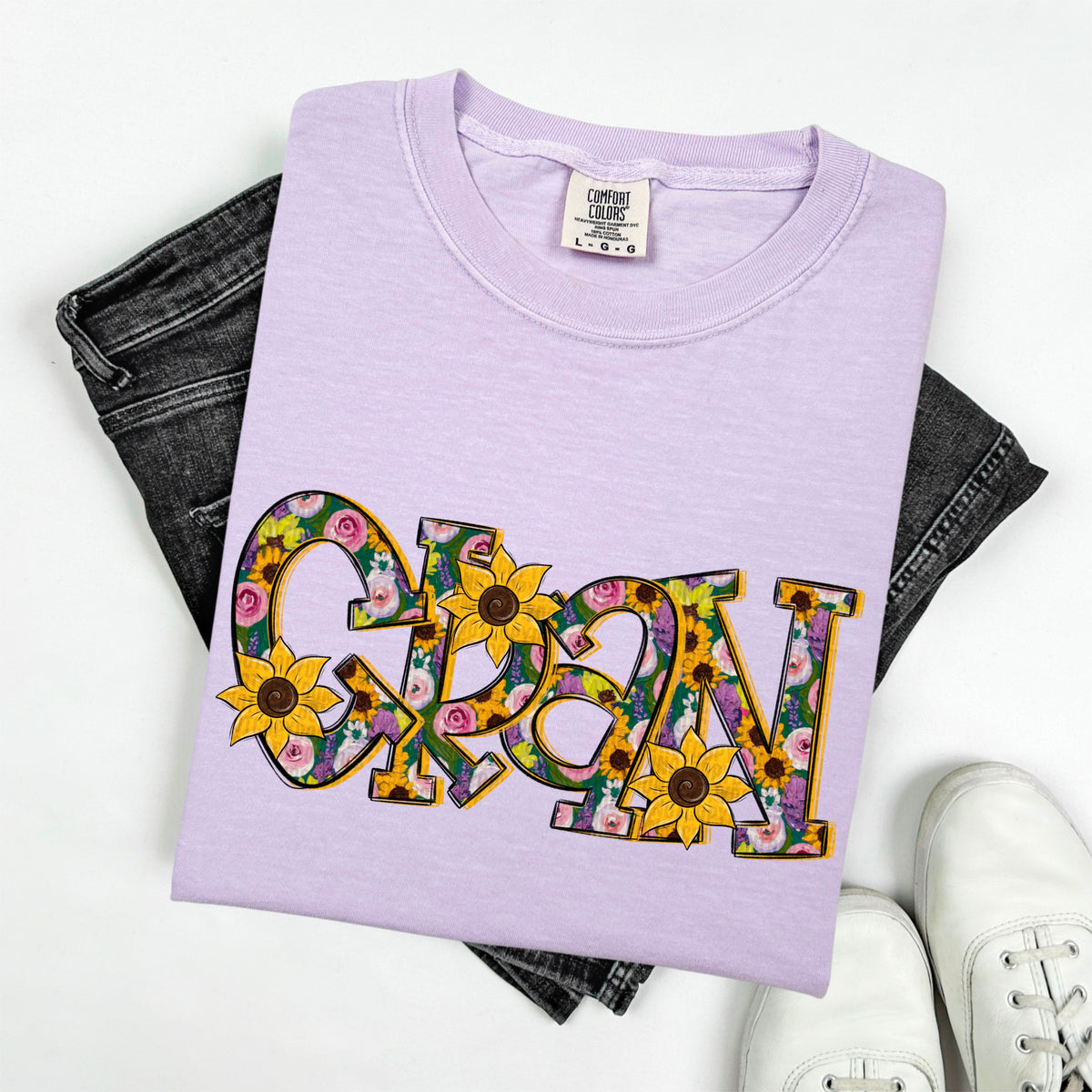 Sunflower With Names - Transfer (SDD)