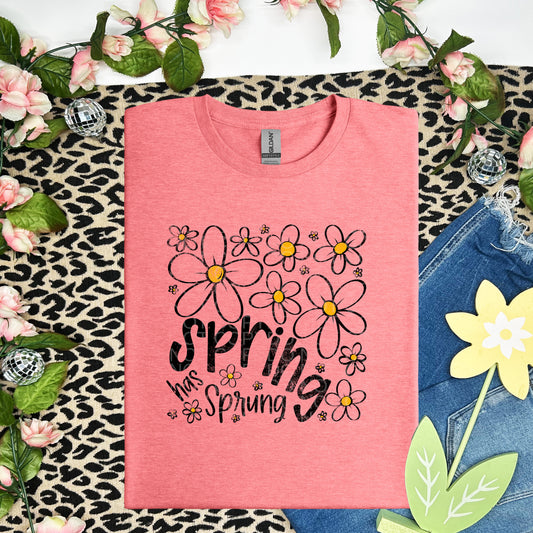 Spring Has Sprung Various Ink Colors - Transfer (SD)