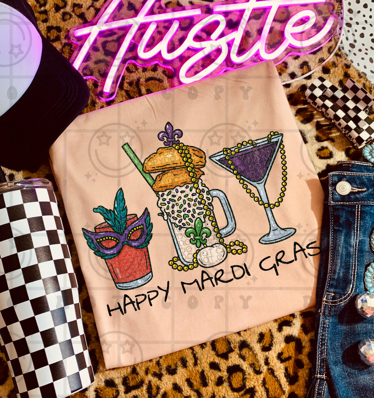 Happy Mardi Gras - TRANSFER (HW)