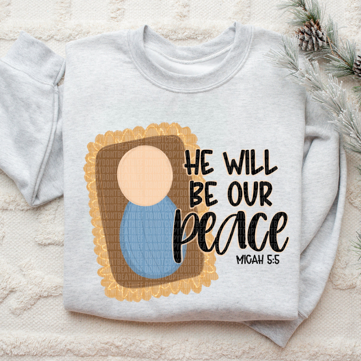 He Will Be Our Peace Baby Jesus- TRANSFER (SDD)
