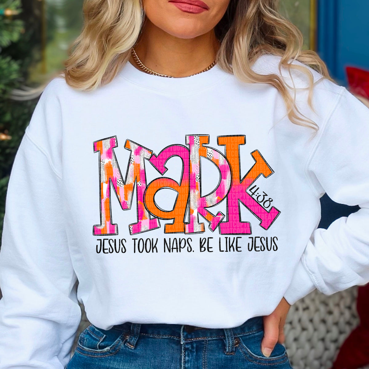 Jesus Took Naps Be Like Jesus Bright Multicolor - TRANSFER (SDD)