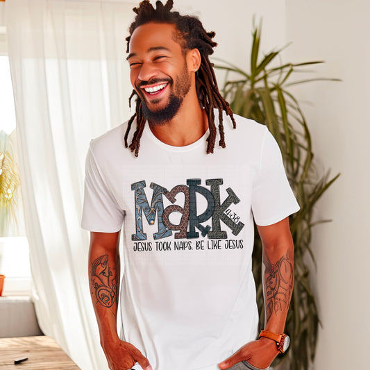 Jesus Took Naps Be Like Jesus Dark Multicolor - TRANSFER (SDD)