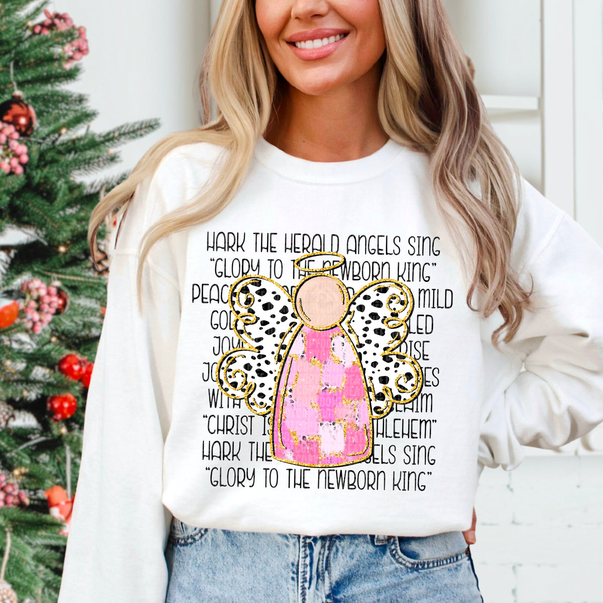 Hark the Herald Angels Sing Angel Skin Tone 1 - TRANSFER (SDD)