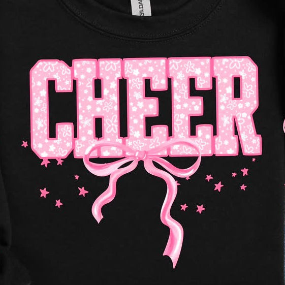 Cheer With Bows - FRONT ONLY / - TRANSFERS (CSC)