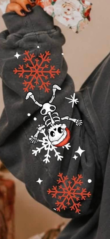 Christmas Skelly / SLEEVE ONLY - TRANSFERS (CSC)