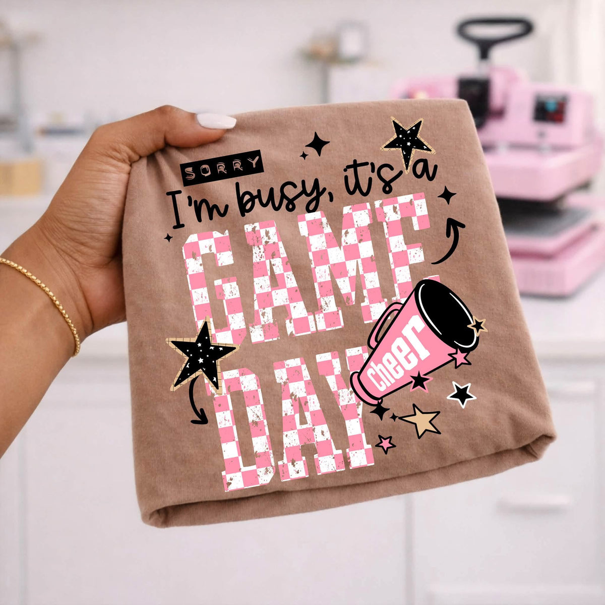 I'm Busy It's A Game Day / Cheer  -  Transfers (CSC)