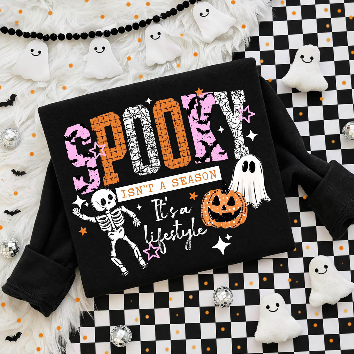 Spooky Isn't A Season / White -  Transfers (CSC)