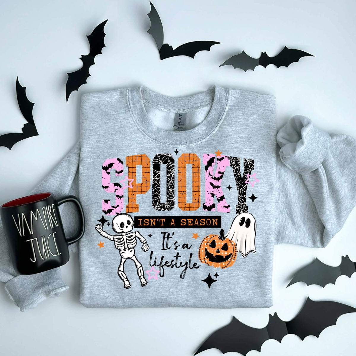 Spooky Isn't A Season / Black -  Transfers (CSC)