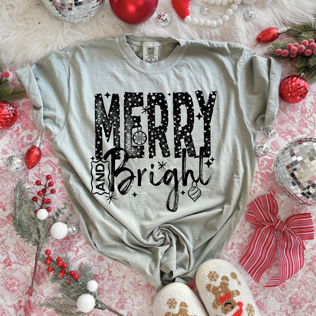 Merry And Bright / Black -  Transfers (CSC)