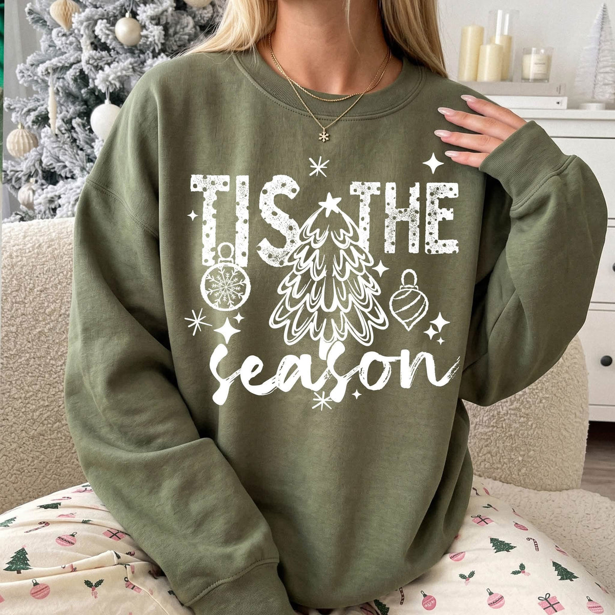 Tis The Season / White -  Transfers (CSC)