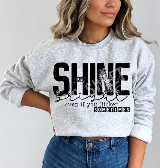Shine Bright - COMPLETED SWEATSHIRT