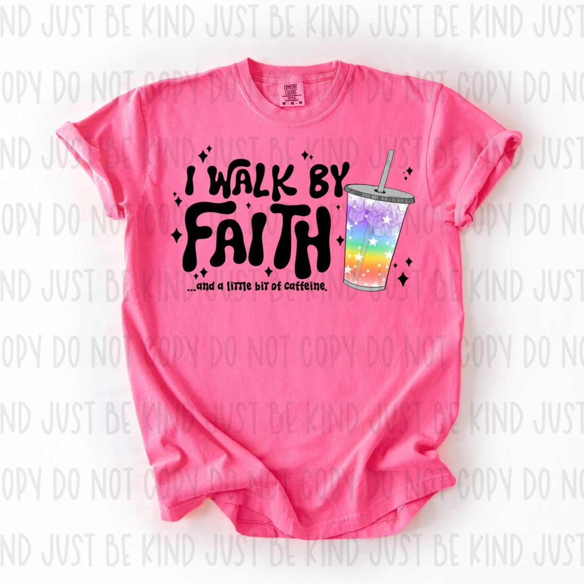 I Walk By Faith - COMPLETED TEE