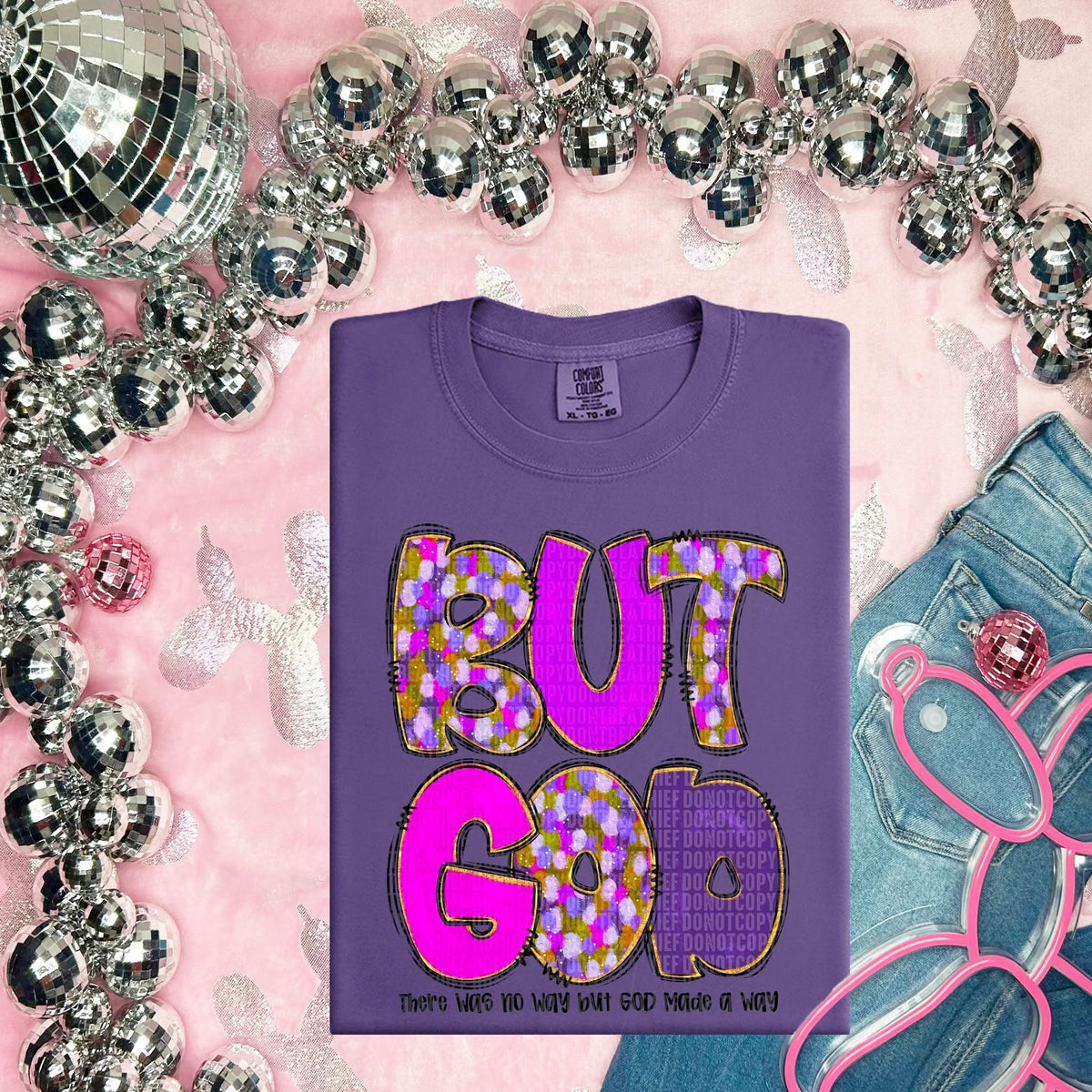 But God / Back Words - COMPLETED TEE
