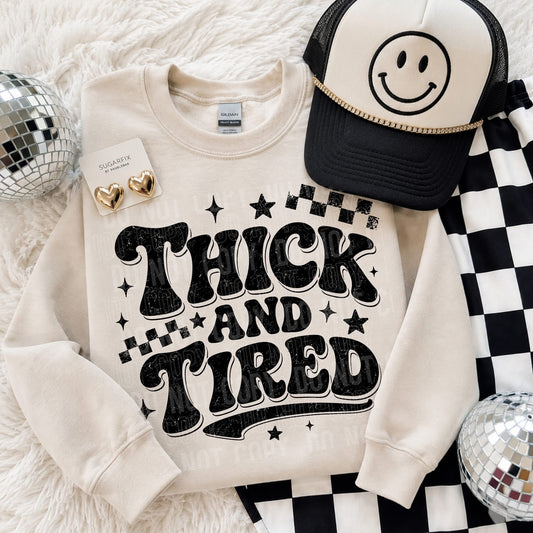 Thick And Tired - Transfers (SBB)